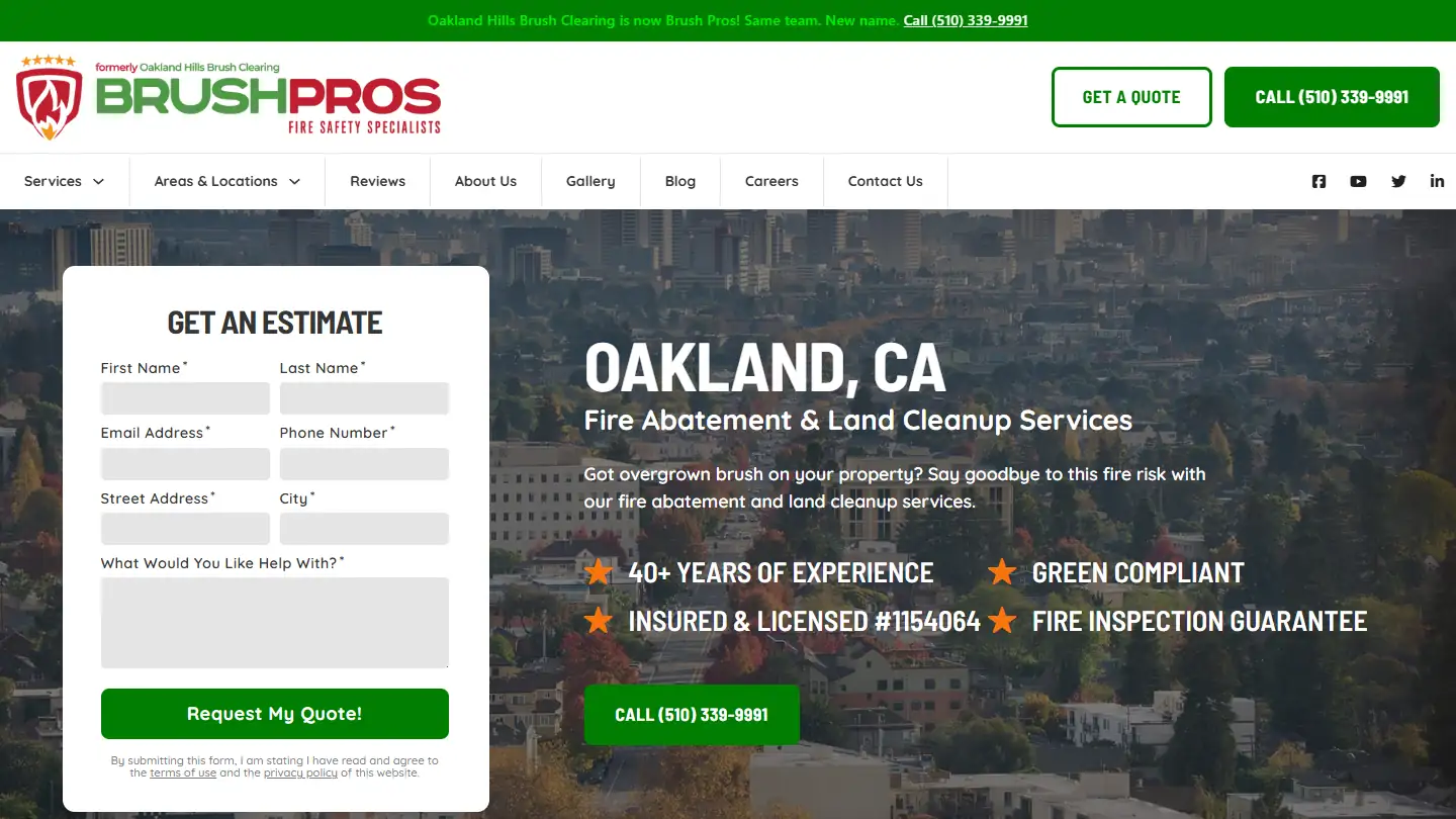 BrushPros Oakland California