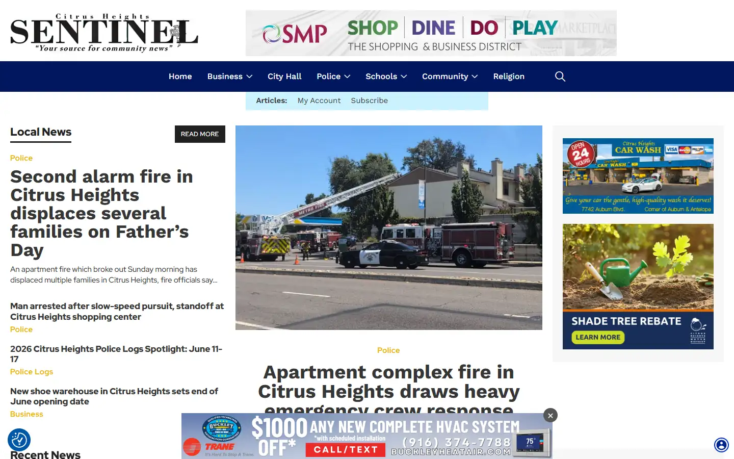 Citrus Heights Sentinel Home